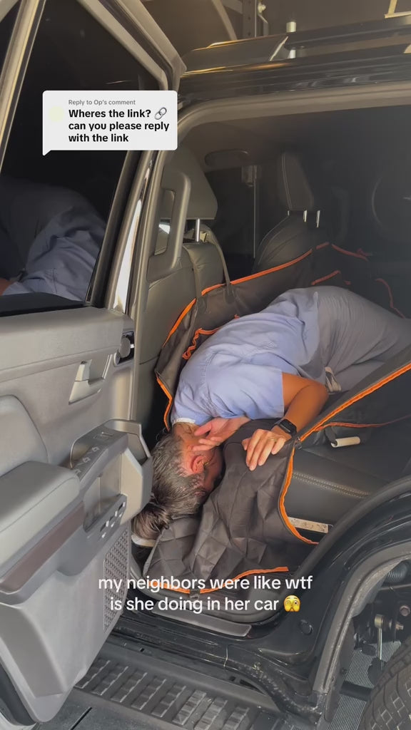 Hard Bottom Dog Seat Cover video